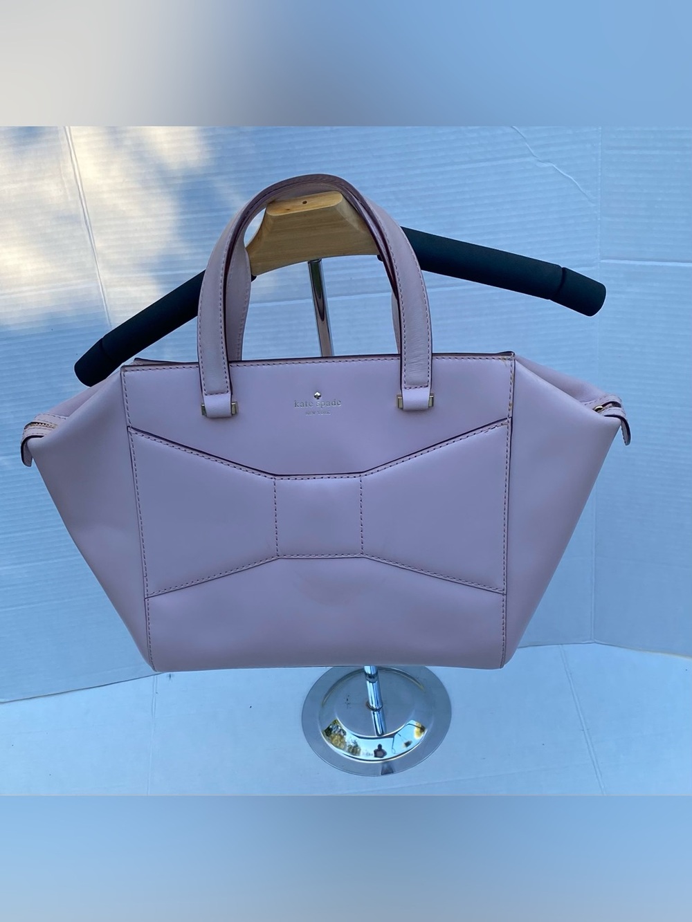 Kate Spade 2 Park Ave Small Beau Bag Pink Leather